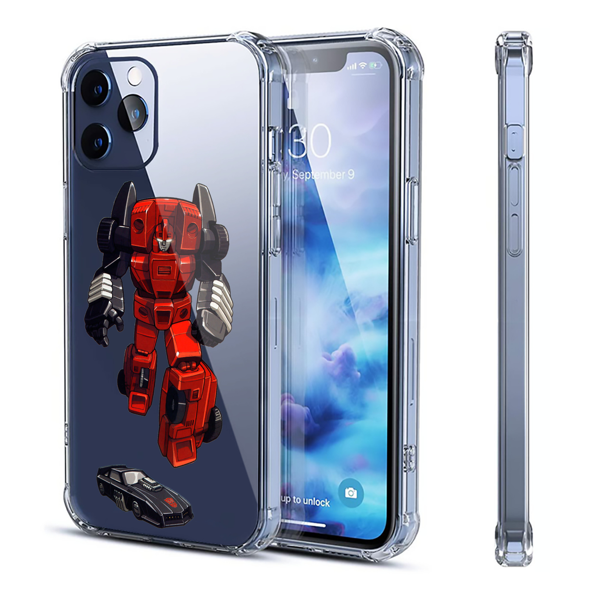 （画像用）  【iPhone 12シリーズ対応】透明スマホケース（クリアソフトケース）